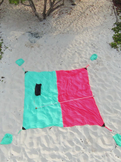 COAST CABANA - BI-COLOR ROSA+ACQUA - V1 Sunshade